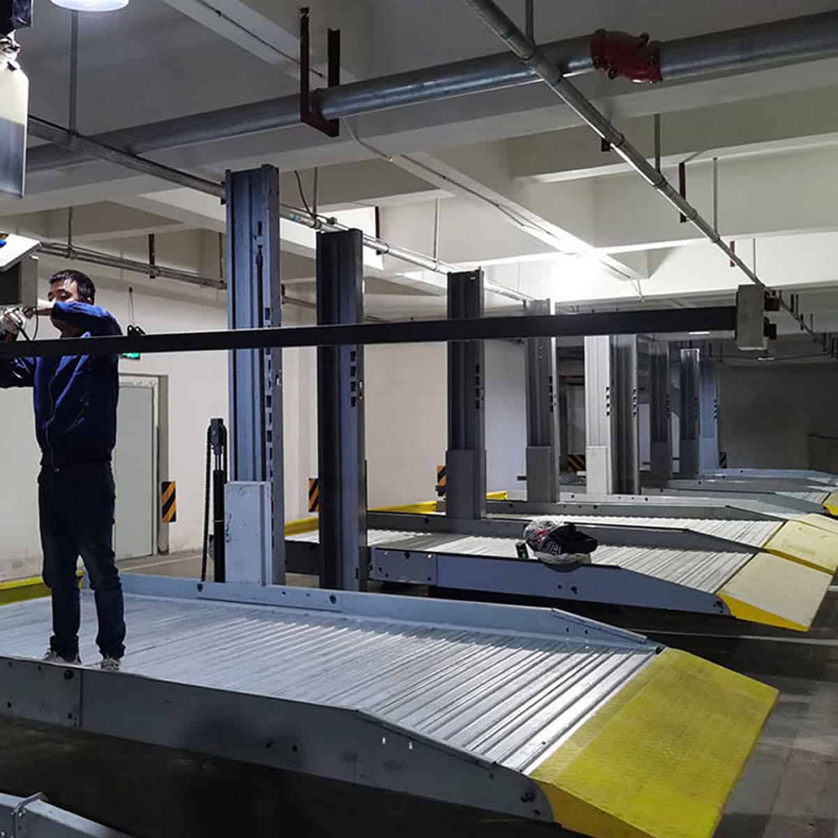 兩立柱簡(jiǎn)易式立體車庫